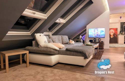 Dragon’s Nest: Cozy & modern attic loft Nuremberg - Foto 48