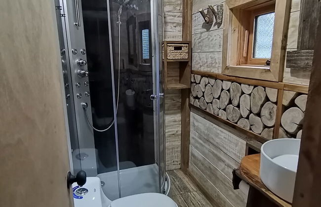 Wonderful Rustic Cabin 2, With Native Logs, on the Banks of the Trancura River - Foto 20