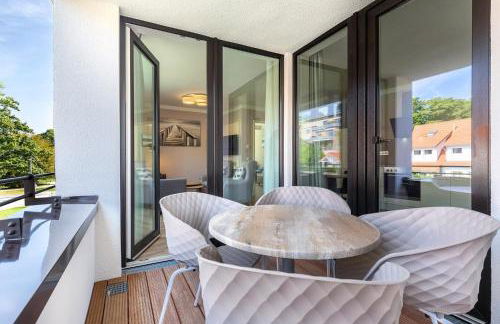 Godewindpark Deluxe-Suite 1-02 mit Ost-Loggia und schönem Gartenblick - Foto 37