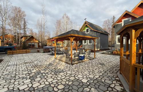 Talkeetna Log Cabin with Hot Tub Unit 1 - Foto 31