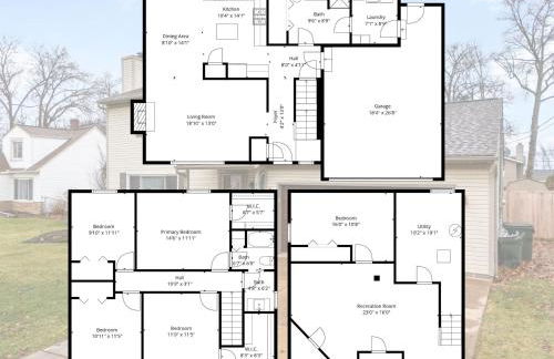 Spacious Northfield 4BR Escape near Cuyahoga Valley - Foto 33