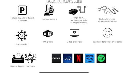 Loft Zen SPA Balneo Parking Gratuit Sauna Hammam Billard - Foto 4