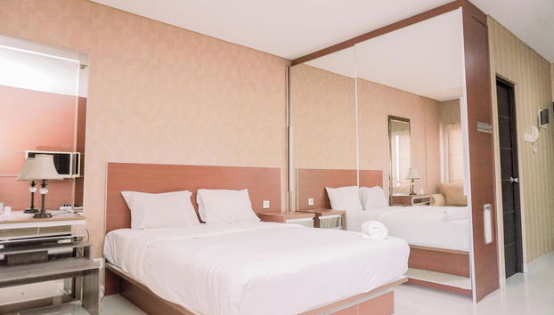 Strategic Studio At 30Th Floor Tamansari Semanggi Apartment - Foto 3, Habitación