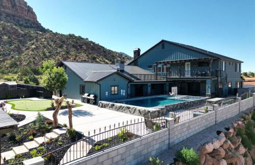 Zion Vista Poolside Manor Sauna Golf Gym - Foto 52