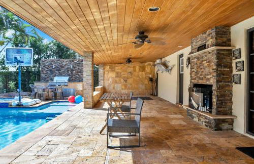 Sunny Paradise w Saltwater Pool Hot Tub Grill Sunrise - Foto 22