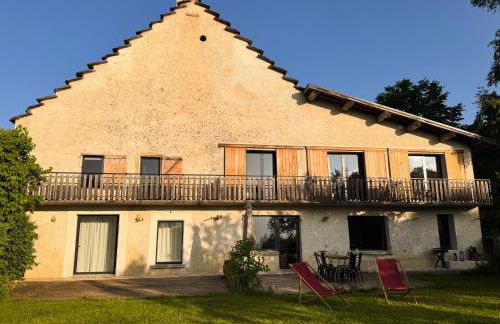 Domaine Les 4 Vents, élégant gîte privé 4 suites vue montagne pour 2 à 8 personnes au cœur de 12 hectares de nature - Foto 17