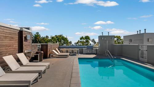 Ocean Views - Rooftop Pool 2BR Santa Monica - Foto 3, sunbed