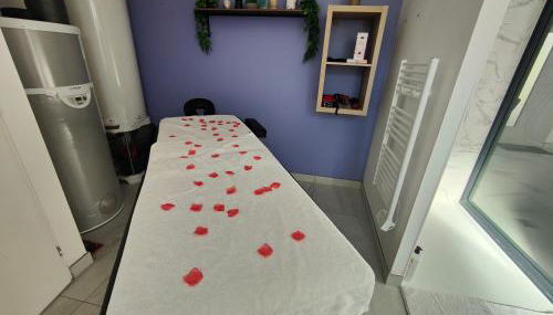 Un amour passionnel,love room,15 min du zoo,balnéo XL privatisée et disponible toute l'année ,piscine couverte et chauffée d'avril à fin septembre à partager avec d'autres logements et elle est privatisée de 20h à 22h - Photo 5