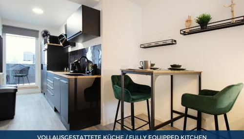 RtR Essen - Für bis zu 2 Personen - Voll ausgestattet - Balkon - Zentral Limbecker Platz - Messe - Uniklinikum - Smart TV - Modern - Foto 5