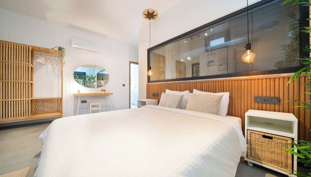 Villa Oxy & Seaview & Private Pool & Indoor Heated Pool - Foto 4, Habitación