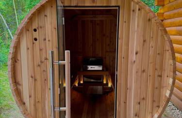 Log Cabin! Hot Tub|Sauna|Fire Pit|Mnt. Access! - Foto 33