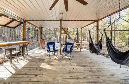 Bluebird Treehouse Near Kiamichi Mtns with Hot Tub - Foto 20