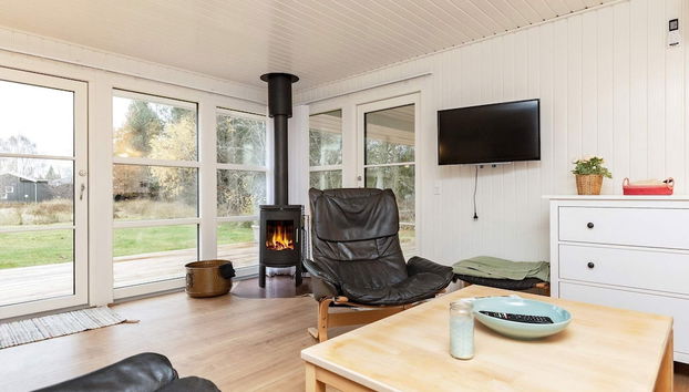 4 Person Holiday Home in Hals - Foto 4, Zona de estar