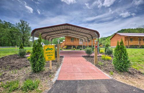 Private Hot Tub Tuckasegee River Couples Escape - Foto 22