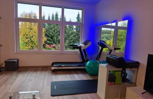 Moderne Ferienwohnung in ruhiger Lage mit Fitnessgeräte - Foto 12