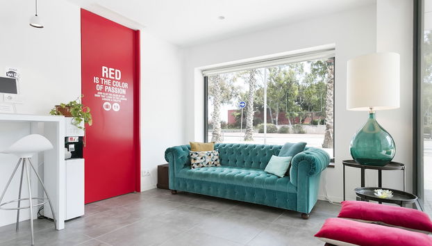 Zona de estar del vestíbulo