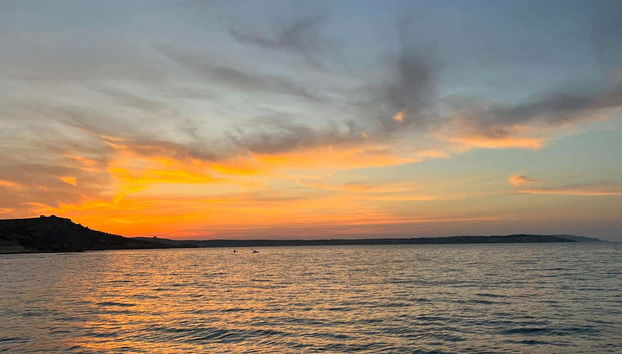 Admiraréis un atardecer mágico