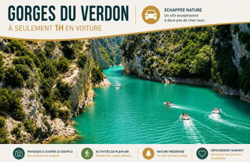 Le nid des Bains - Climatisé - Piscine partagée - Foto 13