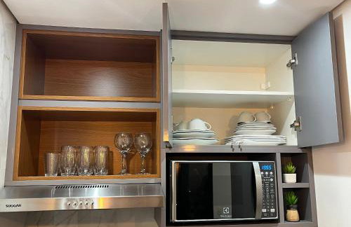 Flat Premium -Acesso a pé ao shopping Center vale - Edifício Summit (Ar condicionado) - Foto 66