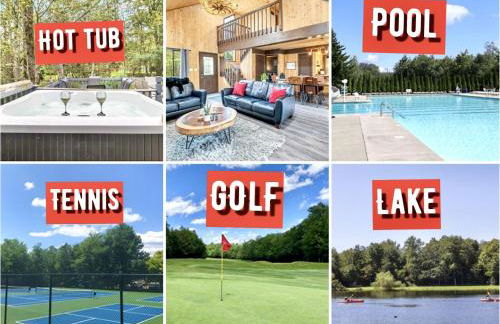 Cabin Retreat with Hot Tub - Foto 1