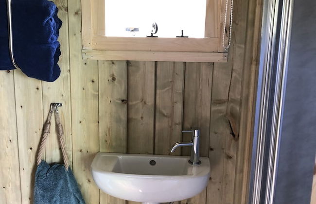 The Peacock Shepherds Hut at Hafoty Boeth - Foto 8