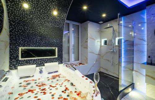 Sensual SPA- Love ROOM Jacuzzi Hammam Terrasse - Foto 13