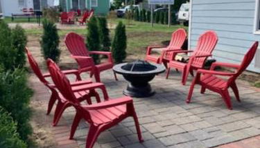 Sister Lake Cottages - Unit 7 - Foto 5, sunbed, Garden view