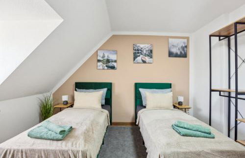 Larooms Merseburg - Apartment NP24 - 2 Zimmer - 4 Betten - Waschmaschine - Parkplatz - Balkon - Foto 12