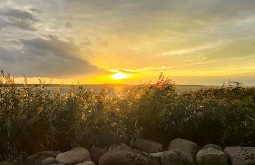 Ferienhaus Peeneblick - exklusives Traumhaus in Direktlage am Wasser mit Bootssteg und Aussensauna - Foto 43
