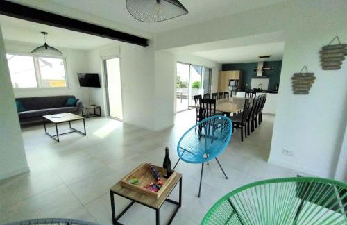 300m de la mer, villa moderne spacieuse 6-12 pers à Trévignon - Foto 20