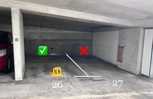 Studio terrasse et parking privé - Foto 18