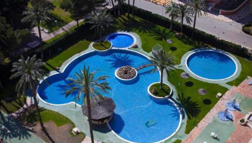 NUEVO, primera linea de playa, con piscina y vistas al mar - Foto 2, Garden, sunbed