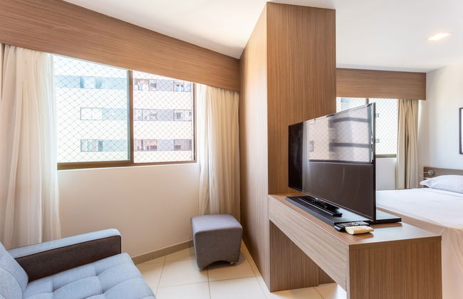 Lindo Flat no Beach Class Santa Maria em Boa Viagem - Foto 50