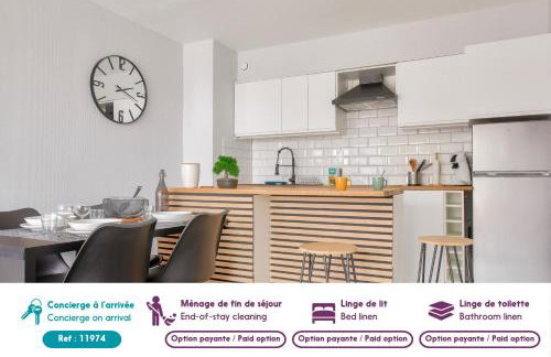 Vue mer - À 160m de la plage - Appartement pour 4 - Foto 3