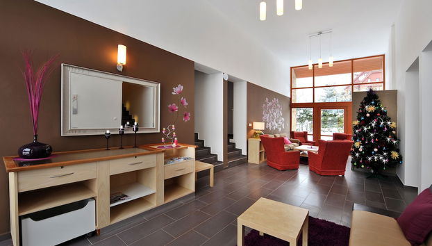 Sala de estar do lobby