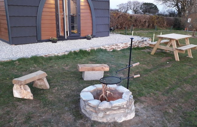 Rowan - Luxury Eco Pod at Trewithen Farm Glamping - Foto 14