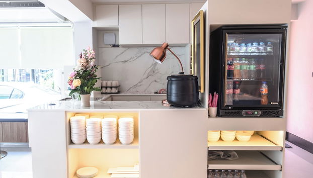 Sala de estar do lobby