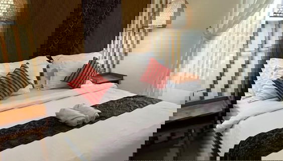 Villa New D'Bamboo by Plesirhatiyogja - Foto 3, Habitación