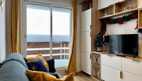 Appartement studio cabine avec vue panoramique au pied des pistes - Foto 5