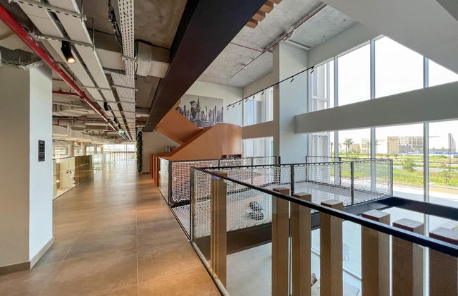 Modern Boho 1BR Sleeps4 Balcony Pool Gym Dxbhills - Foto 34