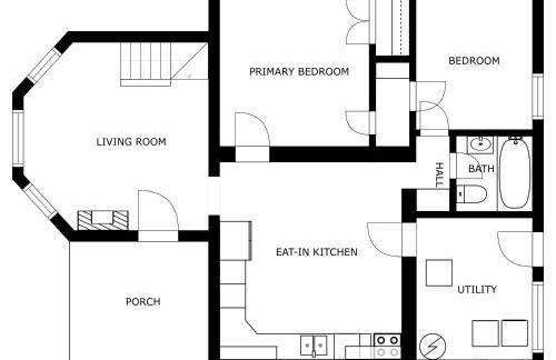 The Jailer's Cottage * Entire Home * Sleeps 12 - Foto 41