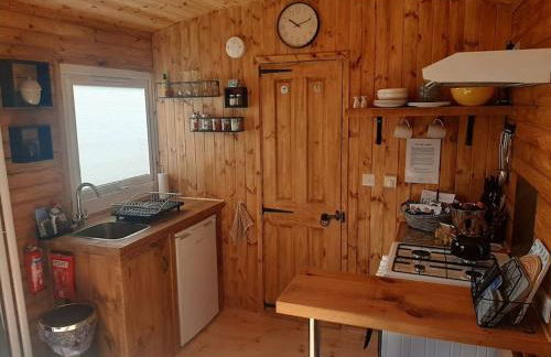 Anglesey new modern shepherds hut with spa hot tub - Foto 11
