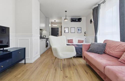 Stylowy apartament z balkonem i panoramą miasta - Foto 17