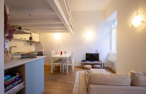 Studio 3 personnes avec terrasse 50 m de la Grande Plage Biarritz Surf - Foto 6