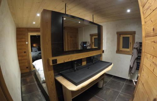 Chalet Anzac Chalet 5 Etoiles en Rondins Tout Neuf Unique dans les Aravis - Foto 42