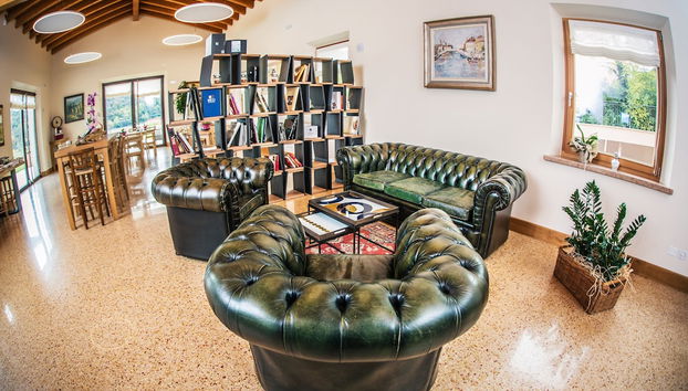 Sala de estar do lobby