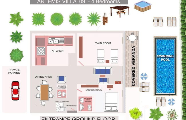 Villa Artemis in Peyia - Foto 57