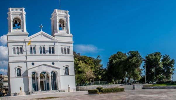 La chiesa ortodossa di Pyrgos