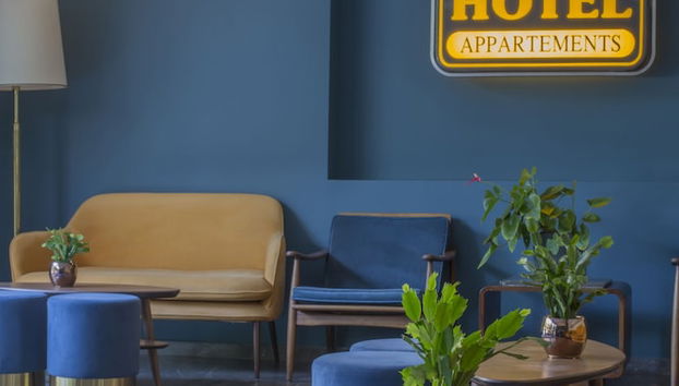 Zona de estar del vestíbulo