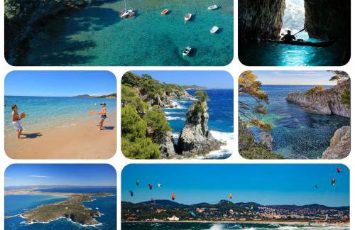 Appartement bohème-chic à Giens, plages à pied - Foto 16